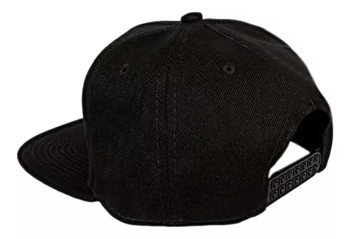 Gorra Plana Snack Pack Unicolor Negro Original