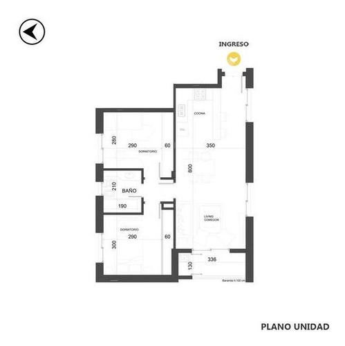 Departamento 2 Dormitorio En Venta - Abasto, Rosario