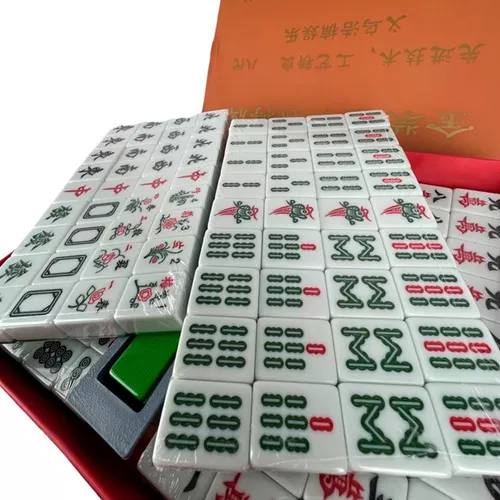 Jogo Mahjong Chinês Tradicional 144 peças em Promoção na Americanas