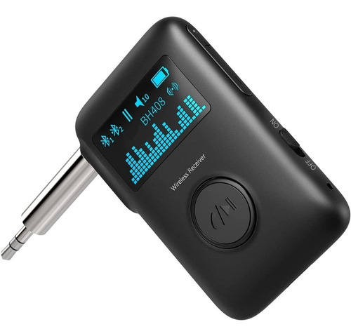 Receptor Transmisor Bluetooth 5.0 Con Pantalla Oled.