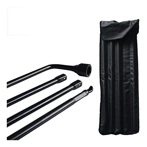 Premium Spare Tire Lug Wrench Tool Replacement Kit Carbon St
