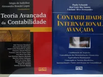 Comprar 2 Livros Teoria Avançada Da Contabilidade Sergio De Iudicibus E Alexsandro Broedel Lopes  + Contabilidade Internacional Avançada Paulo Schmidt