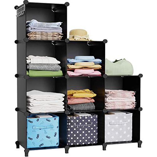 Closet Organizer, 9-cube Closet Organizers And Storage,...