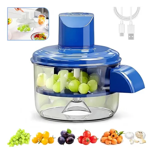 Descascador Elétrico De Legumes Frutas Alimentos Alho Branco