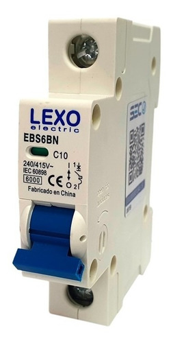 Automático Lexo 1x10a  C  6ka Certificado 