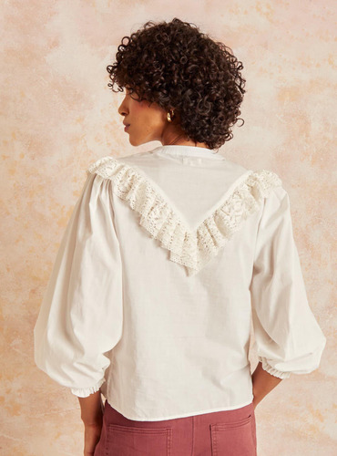 Blusa Boho Bordado