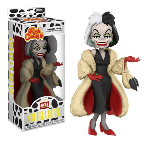 Cruella De Vil - 101 Dalmatas - Rock Candy Funko