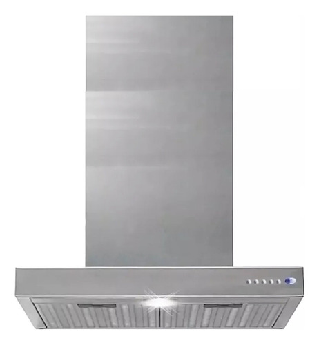 Extractor de cocina Ventiservice Slim 3V ac. inox. de pared 50cm x 50cm plateado 220V