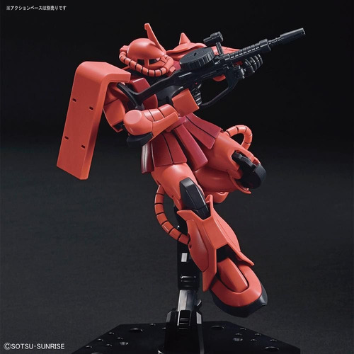 Zaku Ii Char Custom Revive Hg 1/144 Bandai - Gundam 0079