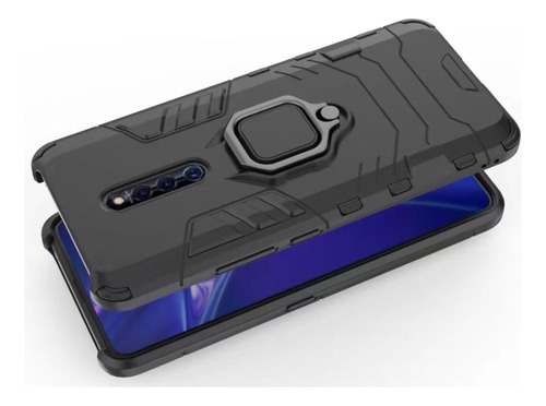Funda Protectora Negra Para Pc + Tpu Para Vivo X27 Pro