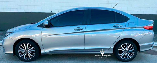 Imagem 2 de 15 de Honda City Sedan Exl 1.5 Flex Aut. 2020 Prata