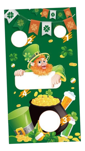 Toss Game Flag Festival Game Banner Banner Sombrero Verde