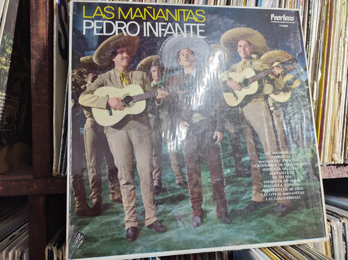Pedro Infante Las Mañanitas Vinilo Lp Acetato Vinyl