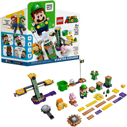 Kit De Construccion Lego Super Mario/luigi Starter 71387