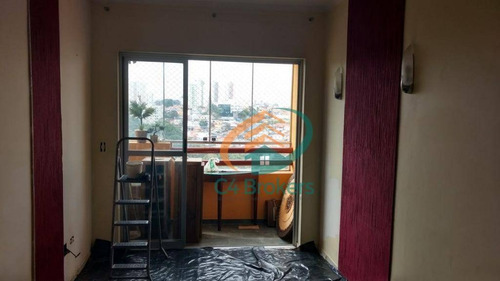 Imagem 5 de 20 de Apartamento Com 3 Dormitórios À Venda, 77 M² Por R$ 320.000,00 - Cidade Brasil - Guarulhos/sp - Ap0110