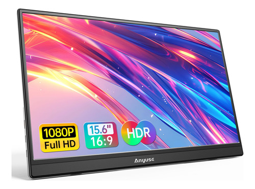 Monitor Portátil 15.6 1080p Usb-c Hdmi Ultra-slim