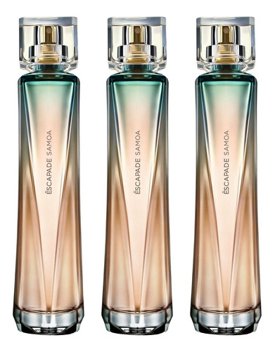 3 Perfumes Escapade Samoa Lbel - mL a $1038