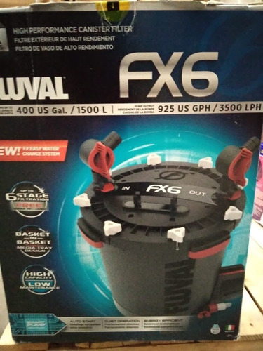 Imagen 1 de 5 de Filtro Fluval Fx6 Hagen