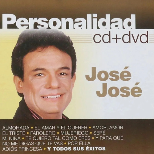 Jose Jose - Personalidad - Disco Cd + Dvd - Nuevo