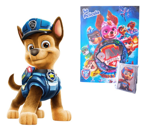 Álbum Paw Patrol + Todas Sus Láminas A Pegar