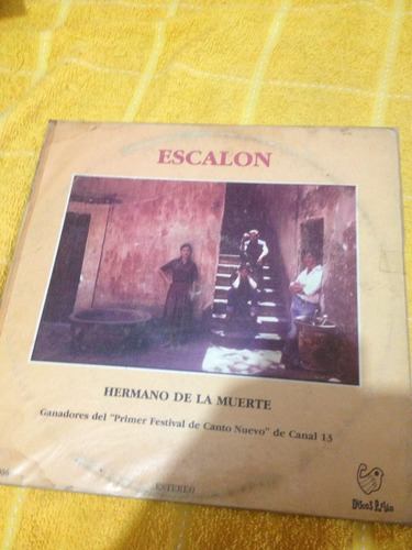 Escalon Hermano De La Muerte Disco De Vinil Original 