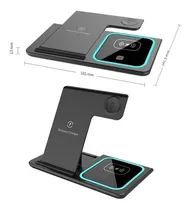 Comprar Wireless charger, 3 in 1 fast charging station, fast charging station, wireless charger stand,3-in-1 Qi certified charging station, 3-in-1 wireless charging station