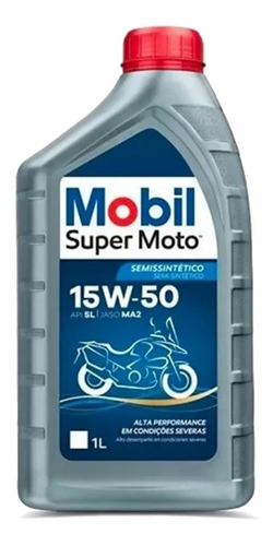 Oleo Mobil 15w50 Litro Mobil Super Moto Extreme 4t Promoção
