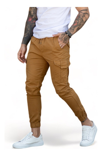 Jogger Cargo - Gabardina Premium