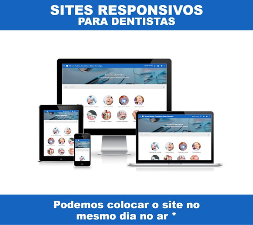 Sites P/ Dentistas, Consultórios E Clínicas Odontológicos