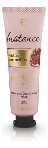 Eudora Instance Creme Hidratante Mao Frutas Vermelhas 30g