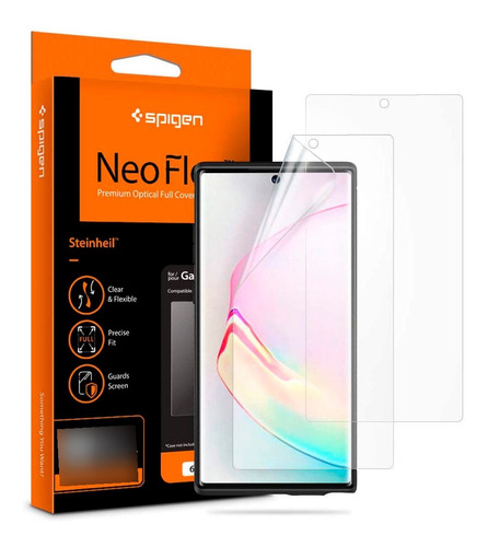 Mica De Goma Spigen Neoflex Galaxy Note 10 Plus (2 Und)