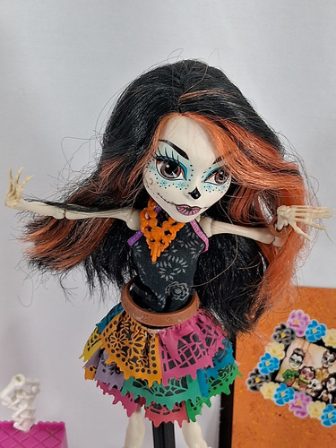 Boneca Skelita Calaveras Scaris Monster High Mattel 3 (Usado)