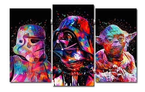 Imagen 1 de 1 de Poster Retablo Star Wars [40x60cms] [ref. Psw0410]