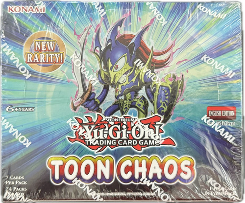 Toon Chaos 1st Edition Booster Box Inglés / Español Yugioh