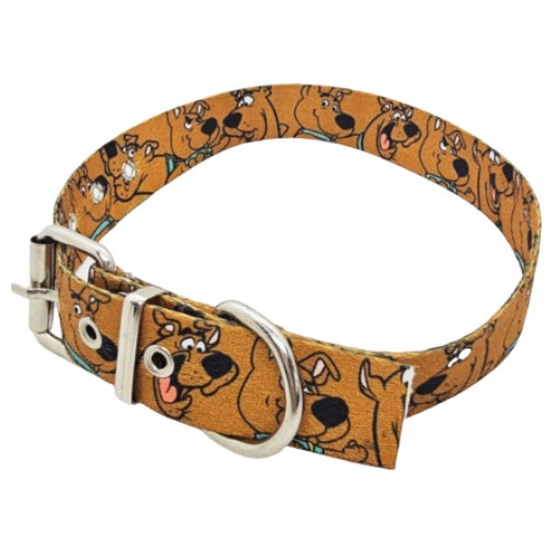 Collar Para Mascotas Y Perros - Scooby Doo - Lic. Color Marrón Scooby-doo Tamaño Del Collar Único