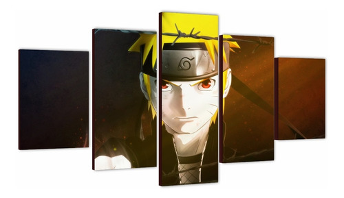 Naruto  Murales Cuadros En Madera De 60 X 100 Envío Gratis 