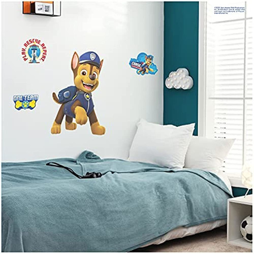 Nickelodeon Paw Patrol Wall Decal - Chase Wall Stickers For 