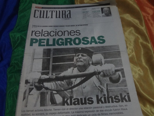 Suplemento Cultura 2001 Herzog Klaus Kinski Andres Rivera
