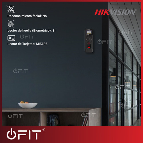 Imagen 4 de 10 de Reloj Control De Acceso Huella Digital Hikvision Lcd Wifi
