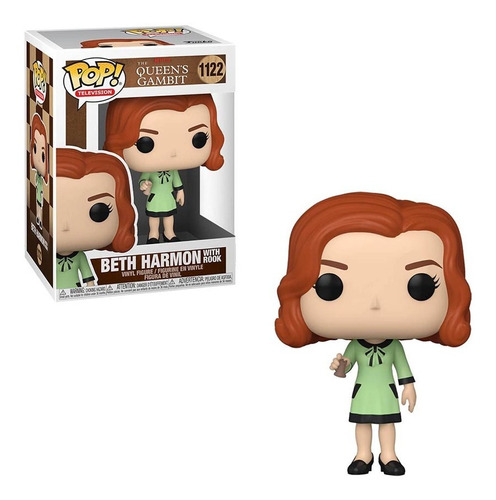 Funko Pop Beth Harmon With Rook - Queen's Gambit