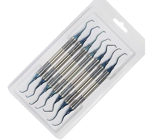 Curetas Dentales Periodontales Gracey, Paquete De 7