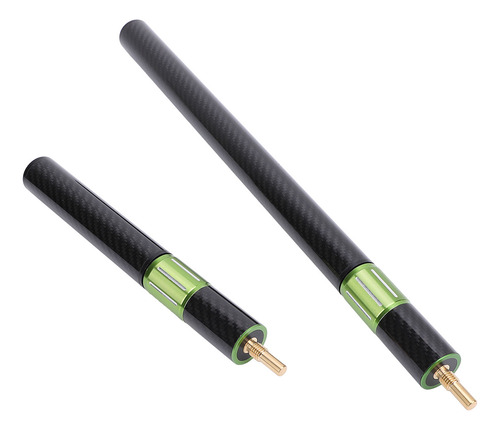 Extensión De Billar De Aluminio, 2 Piezas, Fibra De Carbono