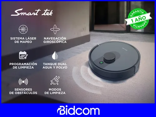 Aspiradora Robot Ava Pro Ii Smart-tek Sensor Trapeadora App
