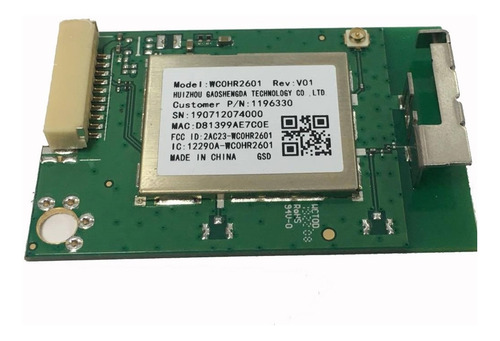 Modulo Wifi Tv Wcohr2601 1196330 Sharp Lc-65q7300u (Usado)