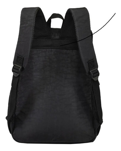 Mochila Costas G 2 Comp Tampa Crinkle Trendy Colors Xeryus Cor Preto