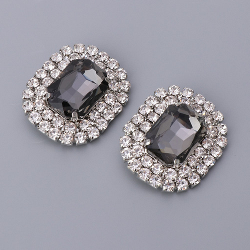 Clips Para Zapatos Con Diamantes De Imitación Para Mujer,