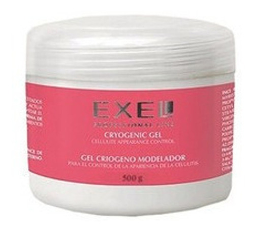 Gel Criogeno Modelador Corporal Celulitis X 500grs Exel