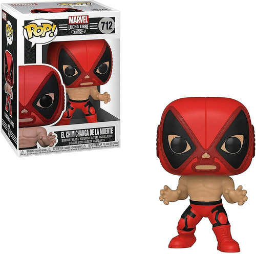 Funko Pop Marvel Luchadores Deadpool 712 Fp 53874