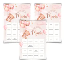 Comprar Bingo Chá De Bebê | Kit Digital 100 Cartelas Imprimíveis