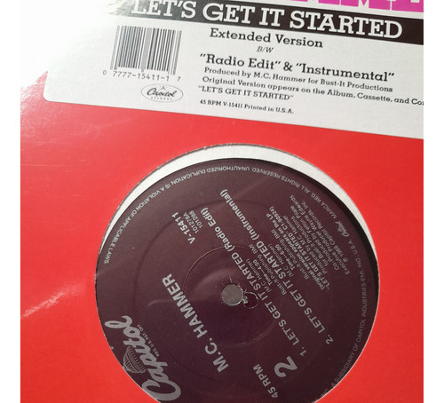 M.c. Hammer* - Let's Get It Started (12 )